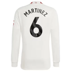 Maillot Equipe Foot Manchester United Emiliano Martínez #6 2023-24 Third Homme Manches Longues