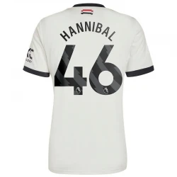 Maillot Equipe Foot Manchester United Hannibal #46 2024-25 Third Homme