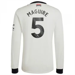 Maillot Equipe Foot Manchester United Maguire #5 2024-25 Third Homme Manches Longues