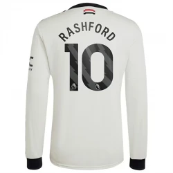 Maillot Equipe Foot Manchester United Marcus Rashford #10 2024-25 Third Homme Manches Longues