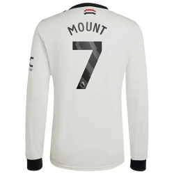 Maillot Equipe Foot Manchester United Mason Mount #7 2024-25 Third Homme Manches Longues