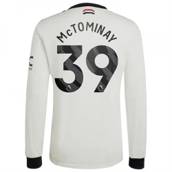 Maillot Equipe Foot Manchester United McTominay #39 2024-25 Third Homme Manches Longues