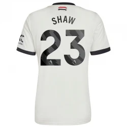 Maillot Equipe Foot Manchester United Shaw #23 2024-25 Third Homme