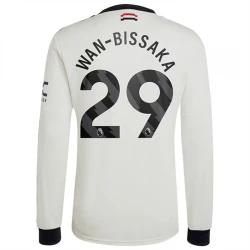 Maillot Equipe Foot Manchester United Wan-Bissaka #29 2024-25 Third Homme Manches Longues