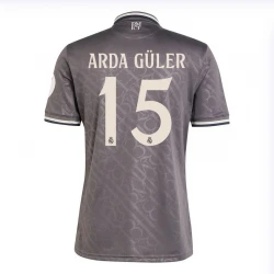 Maillot Equipe Foot Real Madrid Arda Güler #15 2024-25 HP Third Homme