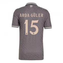 Maillot Equipe Foot Real Madrid Arda Güler #15 2024-25 Third Homme