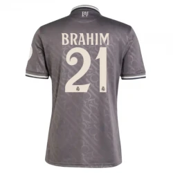 Maillot Equipe Foot Real Madrid Brahim #21 2024-25 HP Third Homme