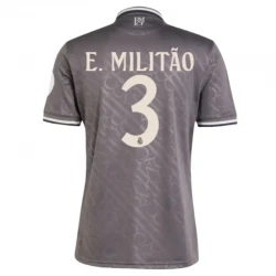 Maillot Equipe Foot Real Madrid E.Militao #3 2024-25 HP Third Homme