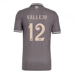 Maillot Equipe Foot Real Madrid Vallejo #12 2024-25 Third Homme