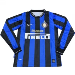 Maillot Inter Milan Retro 2010-11 Domicile Homme Manches Longues