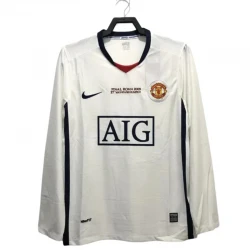 Maillot Manchester United Champions League Finale Retro 2008-09 Extérieur Homme Manches Longues