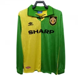 Maillot Manchester United Retro 1992-94 Extérieur Homme Manches Longues