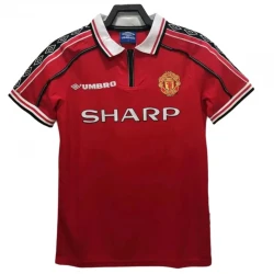 Maillot Manchester United Retro 1998-99 Domicile Homme