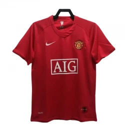 Maillot Manchester United Retro 2007-08 Domicile Homme