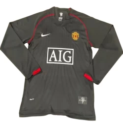 Maillot Manchester United Retro 2007-08 Third Homme Manches Longues