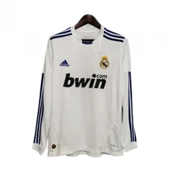 Maillot Real Madrid Retro 2010-11 Domicile Homme Manches Longues