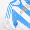 Maillot de Foot Argentine Copa America 2024 Domicile Homme Manches Longues