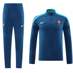 Portugal Ensemble Sweat d'entraînement 2024 Bleu