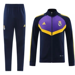 Real Madrid Ensemble Veste d'entraînement 2024-25 Navy